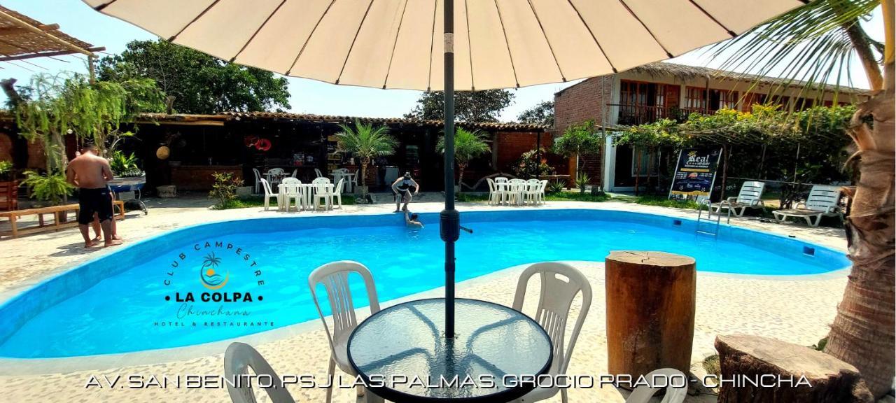 Hotel La Colpa Chincha Baja Zewnętrze zdjęcie